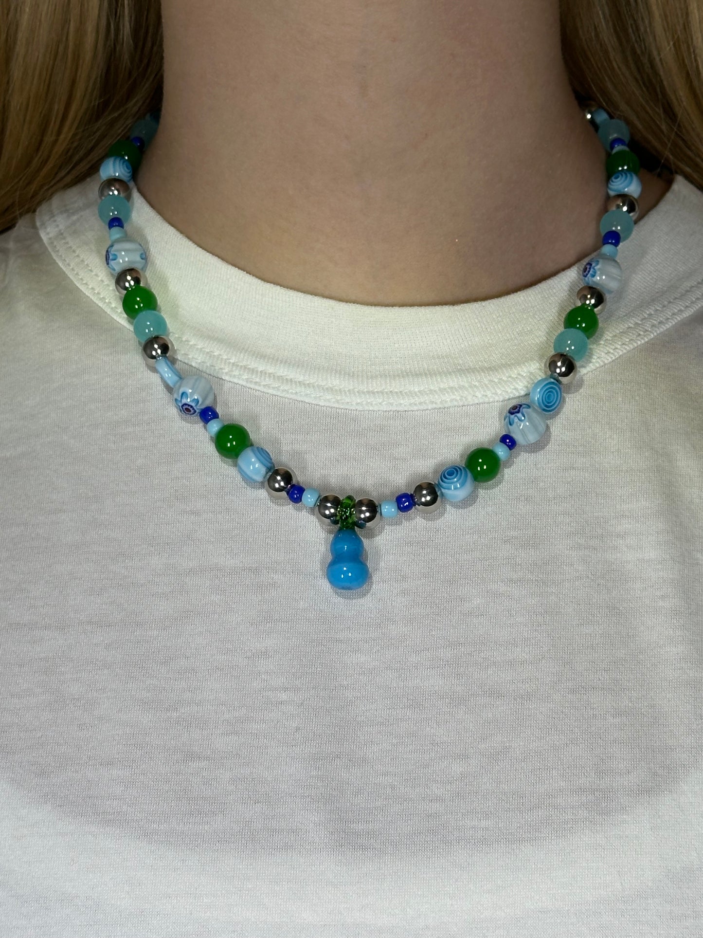 1 OF 1 MUTANT PEAR NECKLACE