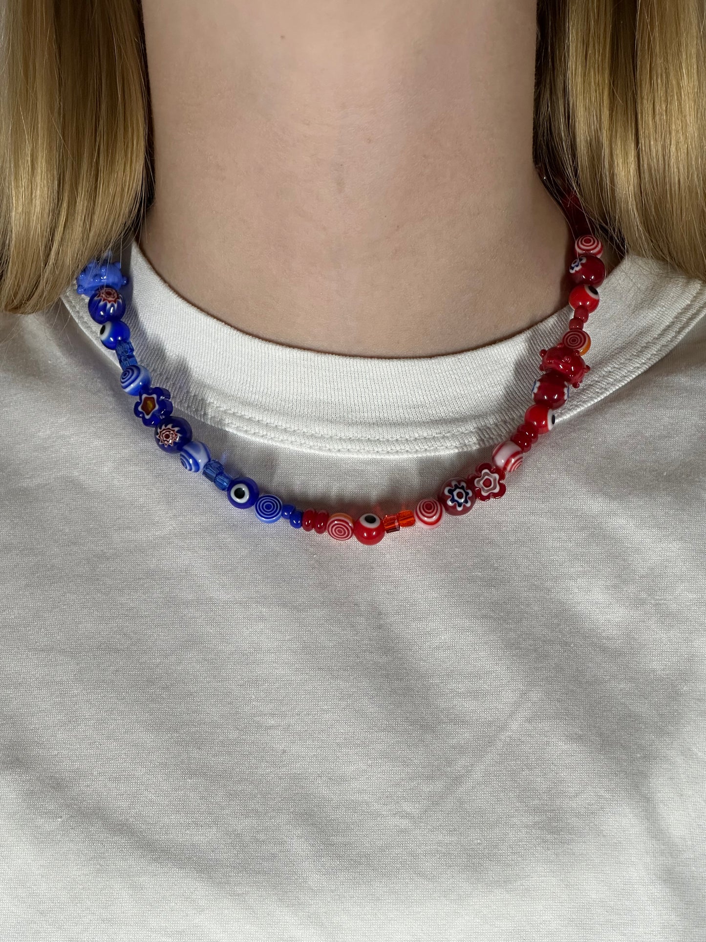 1 OF 1 RED & BLUE