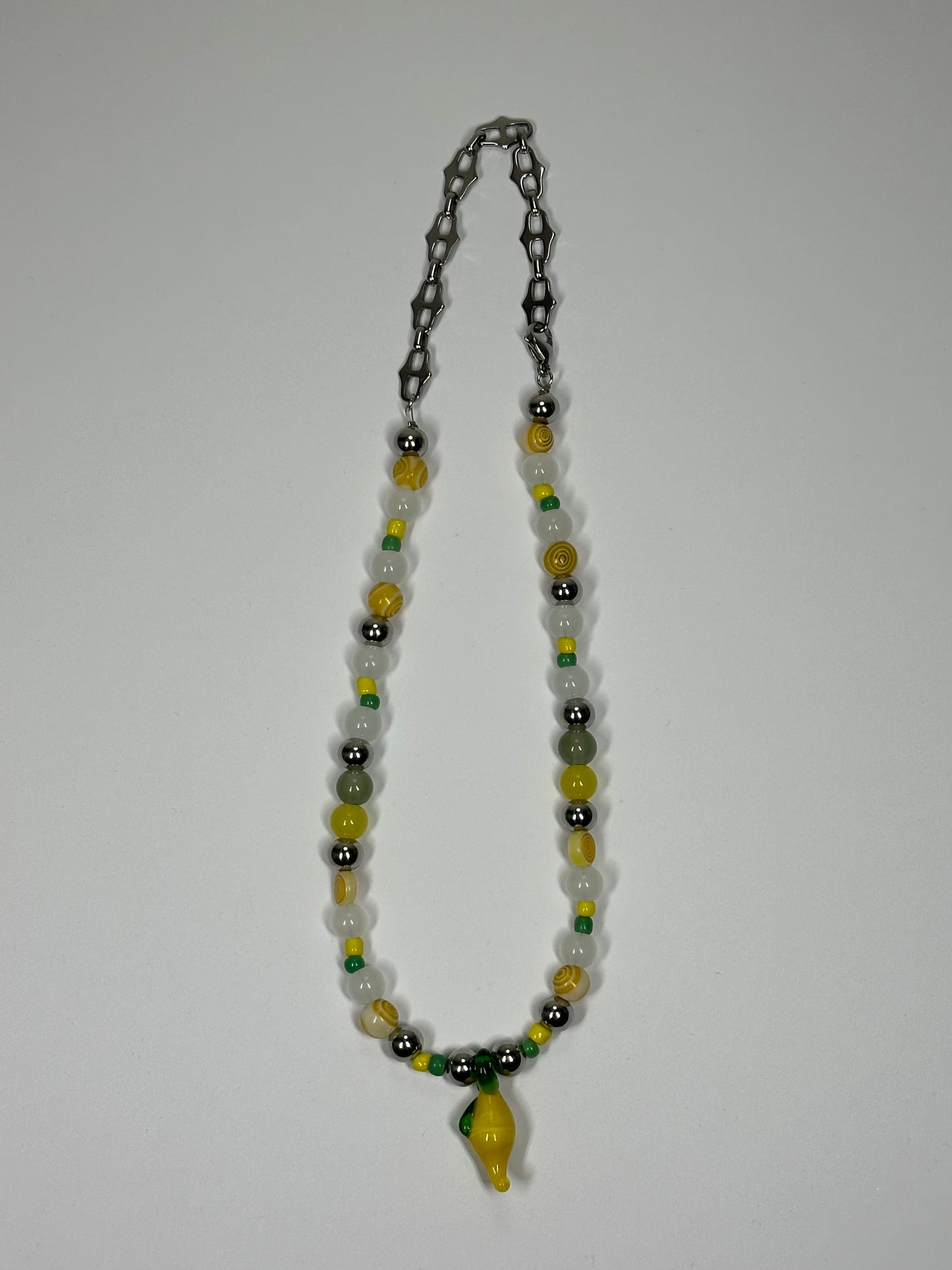 1 OF 1 LEMON NECKLACE