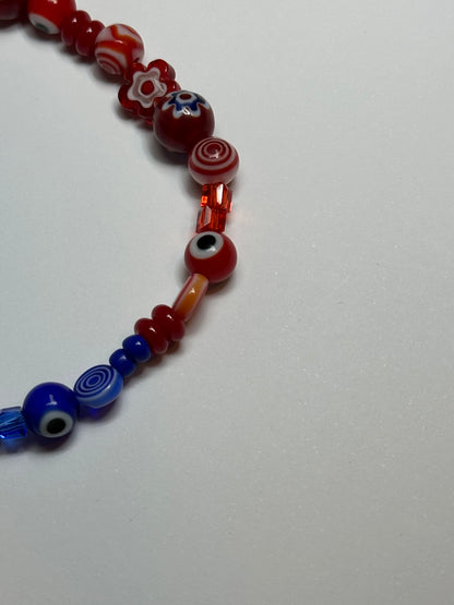 1 OF 1 RED & BLUE