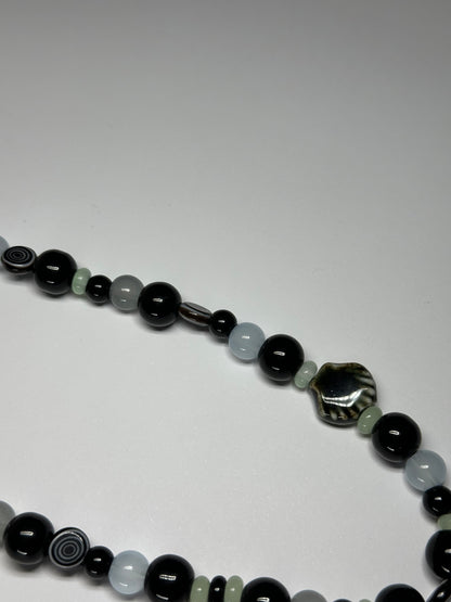 1 OF 1  DARK SHELL NECKLACE