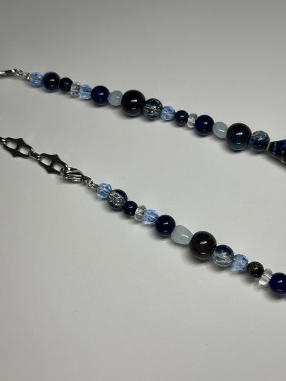 1 OF 1  BLUE SEA NECKLACE